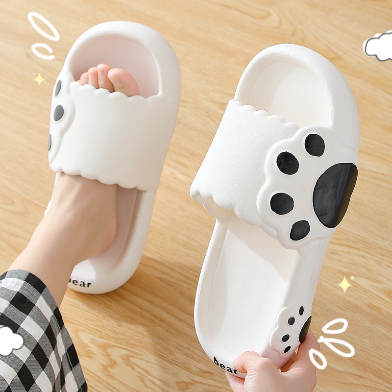 Dép thời trang chân gấu Bear chất EVA cao cấp siêu nhẹ cute