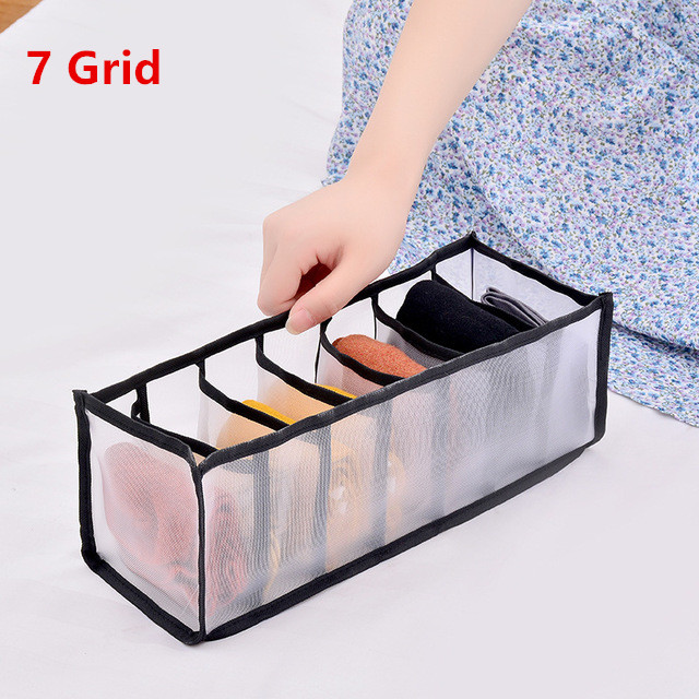 Hộp Đựng Đồ Lót/Vớ/Cà Vạt Nhiều Ngăn Tiện Lợi