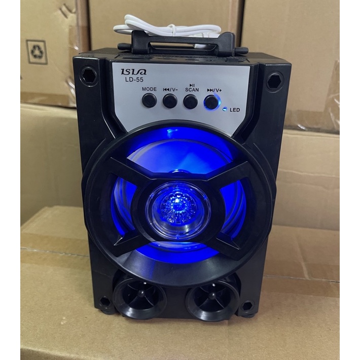 Loa nghe nhạc bluetooth, fm, usb
