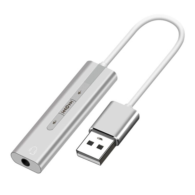 1 bộ chuyển đổi cổng USB sang cổng stereo 3.5 mm | BigBuy360 - bigbuy360.vn