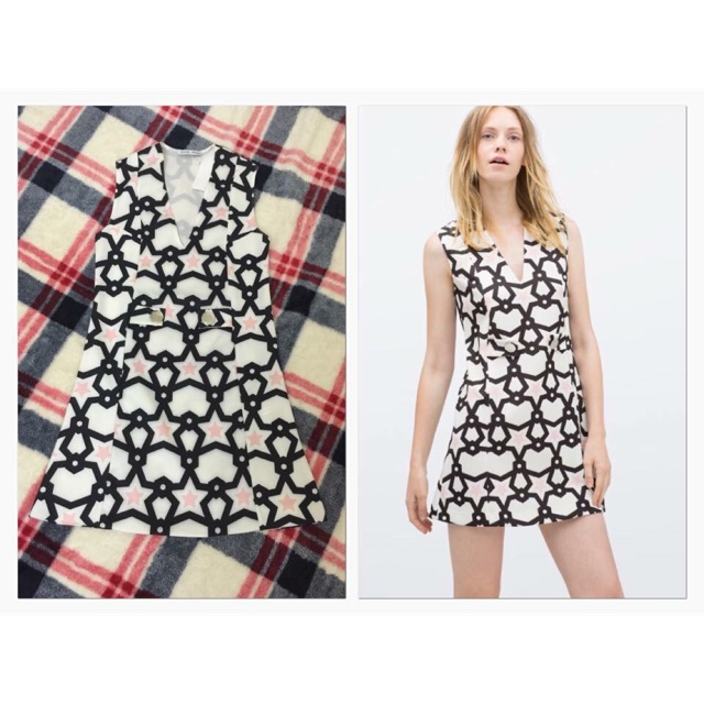 Đầm vải zara chính hãng- size s