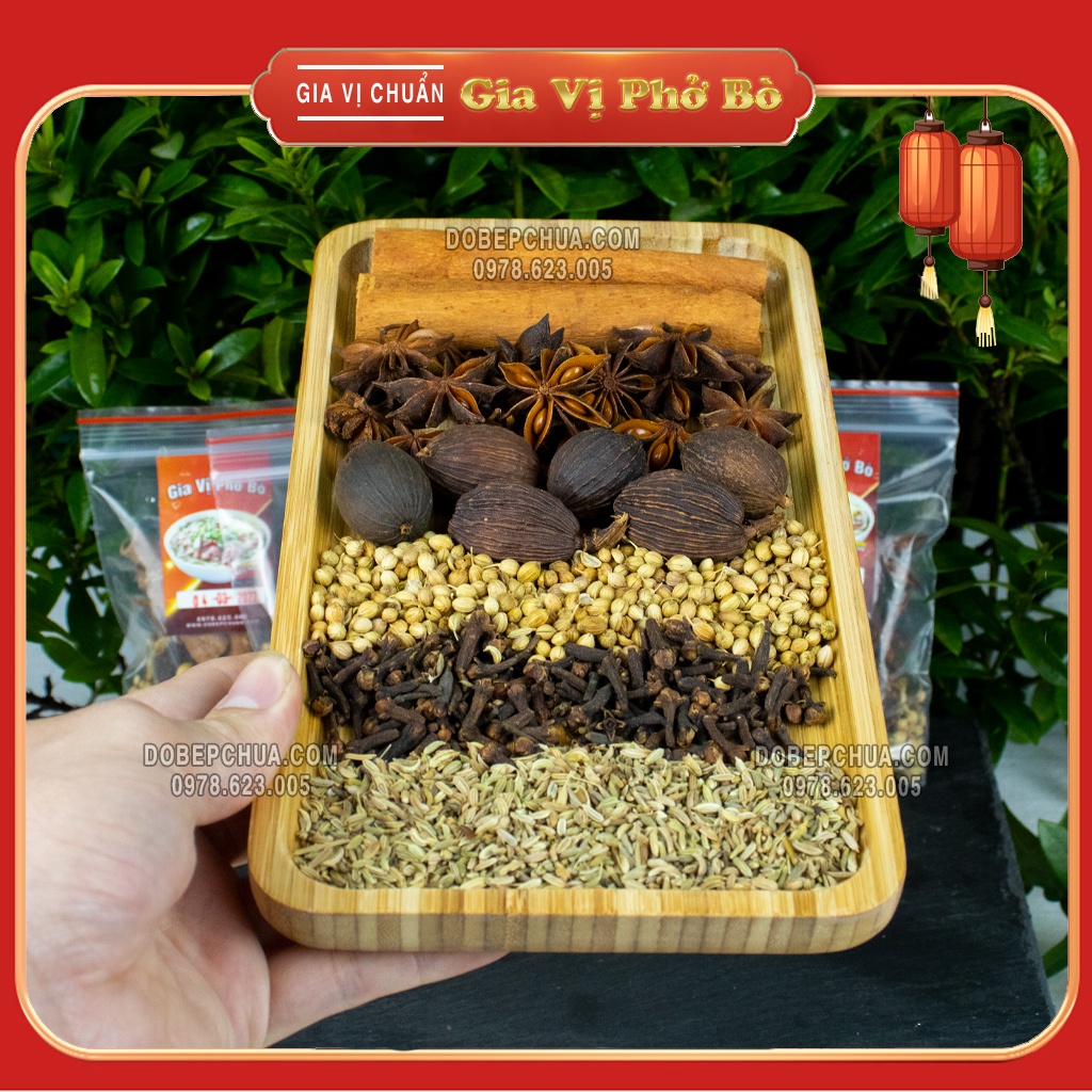 GIA VỊ NẤU PHỞ, GIA VỊ PHỞ BÒ ĐỦ VỊ