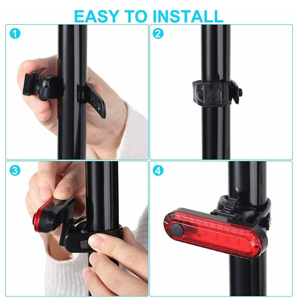 SHOUKEY Đèn Đuôi Xe Đạp Chống Thấm Nước Chất Lượng