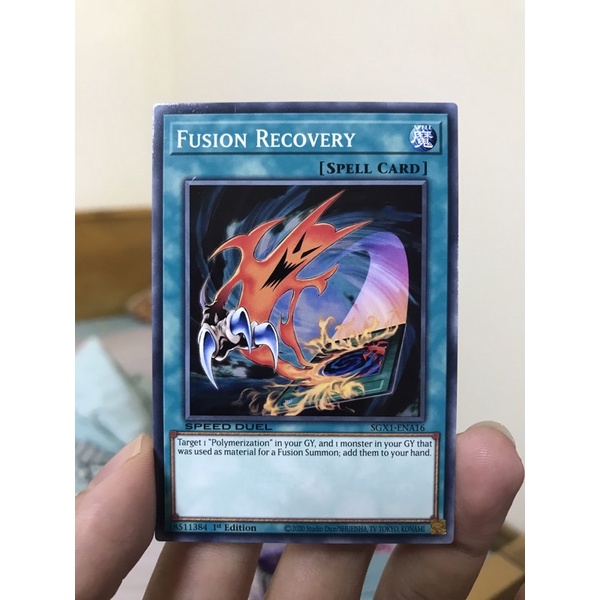 Thẻ bài Yugioh Fusion Recovery