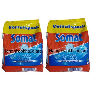 Combo 2 bịch bột rửa bát-ly somat 960g x2