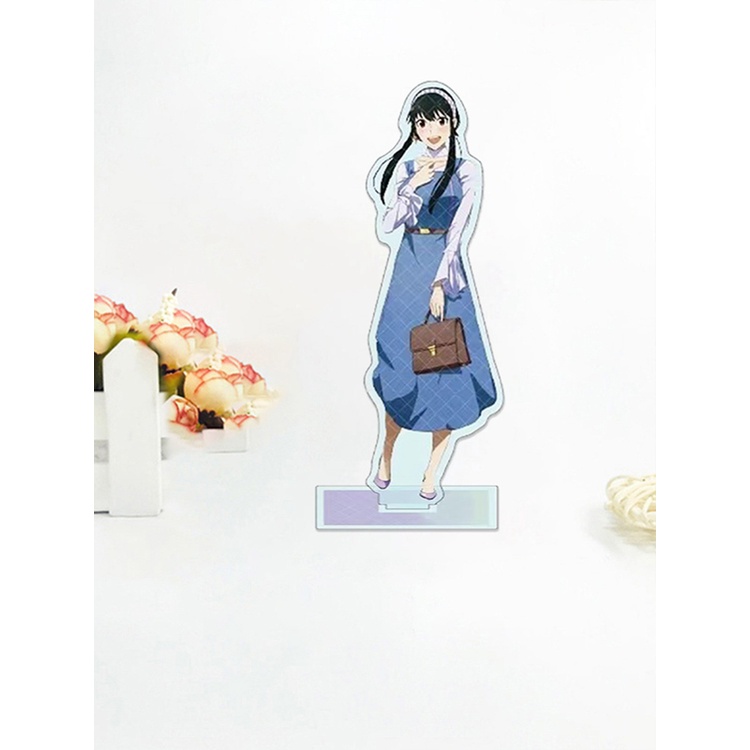 Giá Đỡ Mô Hình Nhân Vật Loid Yor Anya Bằng Acrylic Hoạt Hình SPY×FAMILY