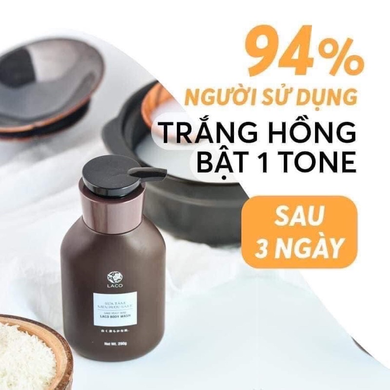 Sữa tắm men rượu sake