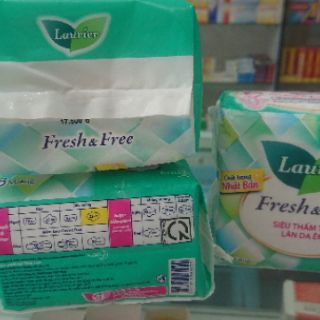 Băng vệ sinh laurier siêu mỏng cánh