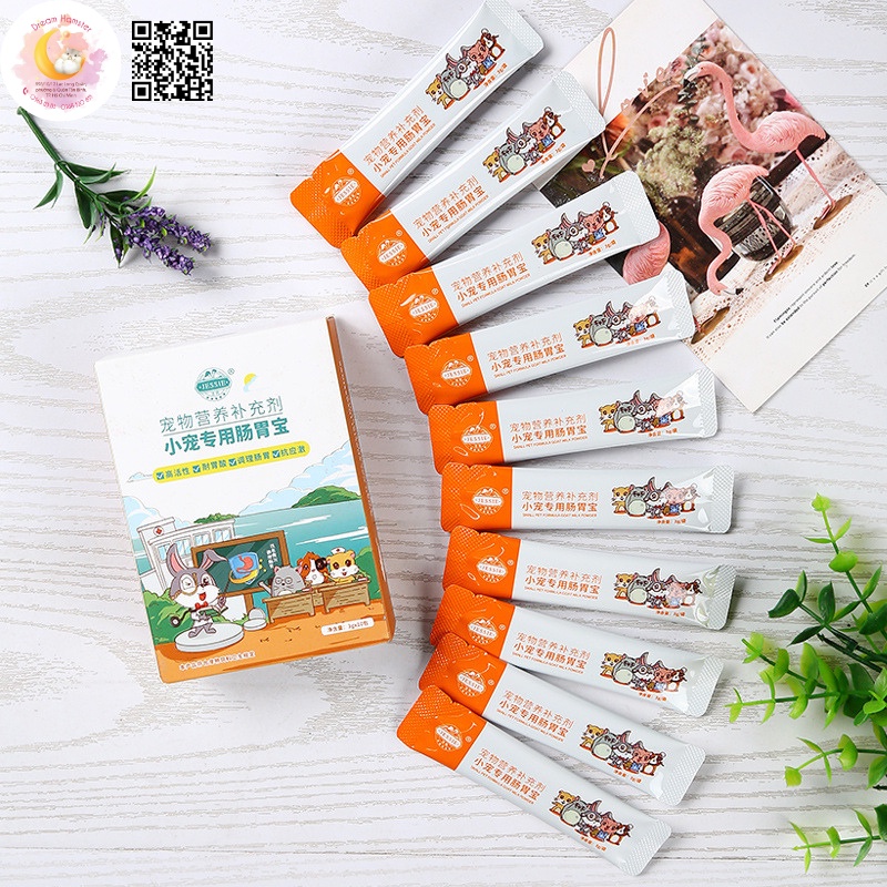 Men tiêu hóa Jessie cho Hamster, thỏ, bọ, sóc, Chinchilla,...
