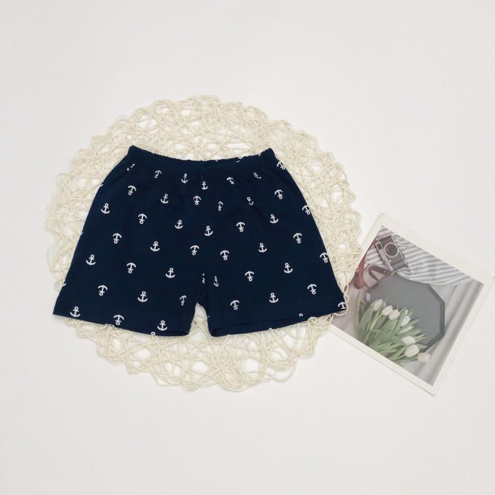 Quần đùi bé trai SUNKIDS1, quần đùi cho bé chất cotton mềm mát, size 1-7 tuổi nhiều màu