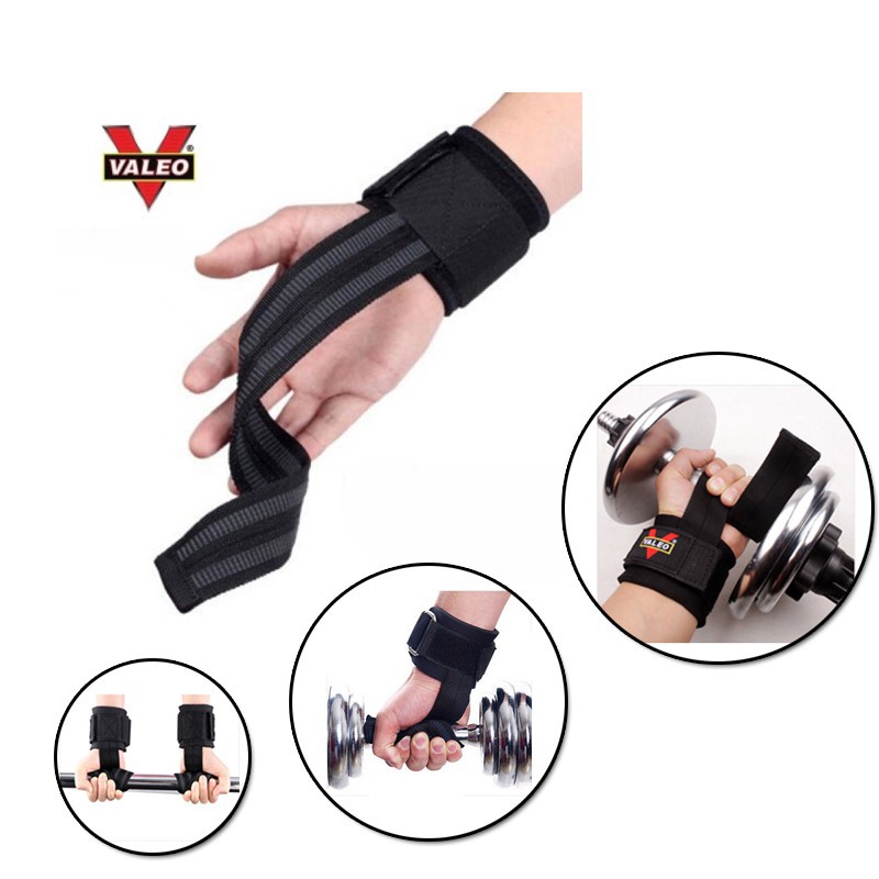 FREESHIP 🎁 Dây quấn cổ tay kéo lưng xô ⚡ Dây tập gym nâng tạ Lifting Straps Pro