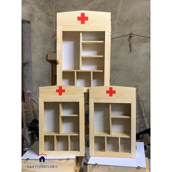 Tủ thuốc y tế gia đình treo tường cho gia đình, công sở, trường học- D&H Furnitures