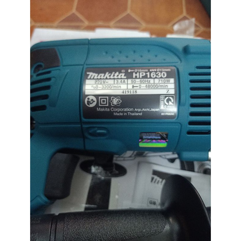 Máy Khoan Makita HP 1630 -13mm -khoan động lực -khoan Makita chính hãng