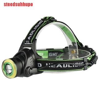 Đèn pha có thể sạc lại cree xml-t6 + cob 18650