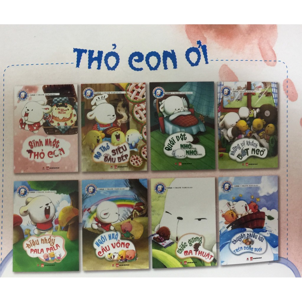 Sách – Truyện tranh giáo dục Thỏ Con ơi – Chiếc Gương Ma Thuật