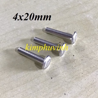 50 con - 4x20mm đinh tán nhôm - rive tán nhôm - rive nhôm