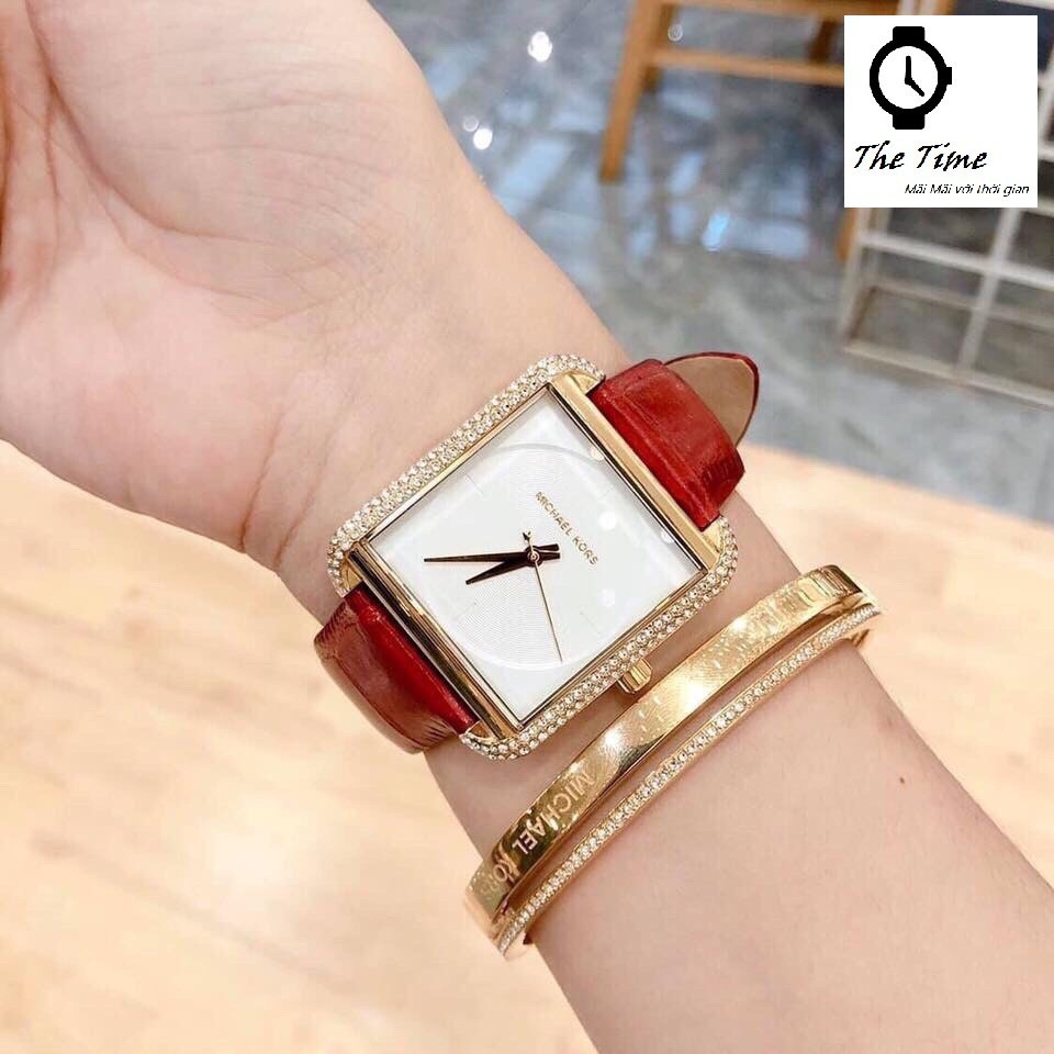 Đồng hồ MK nữ Authentic - Đồng hồ Michael Kors nữ Authentic MK2623 / MK2583 / MK2610 Dây da các màu | BigBuy360 - bigbuy360.vn