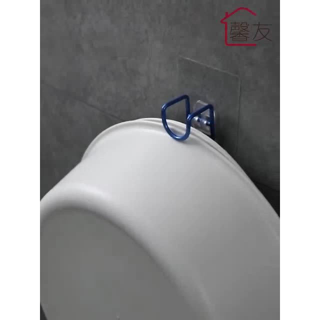 Móc Treo Thau, Chậu, Dung Cụ Nhà Bếp Bằng Inox 304 Dán Tường Siêu Chắc