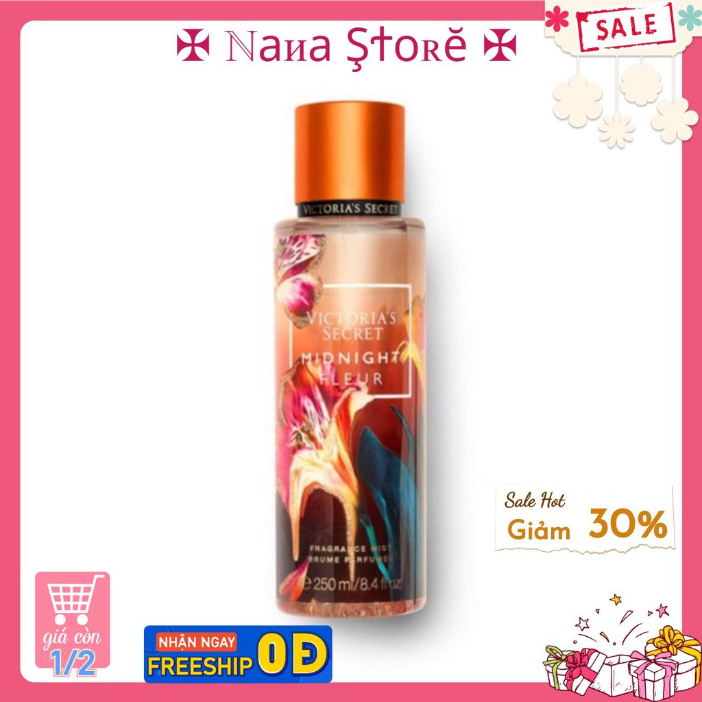 [NANASTORE] Xịt Thơm Toàn Thân Victoria's Secret Midnight Fleur
