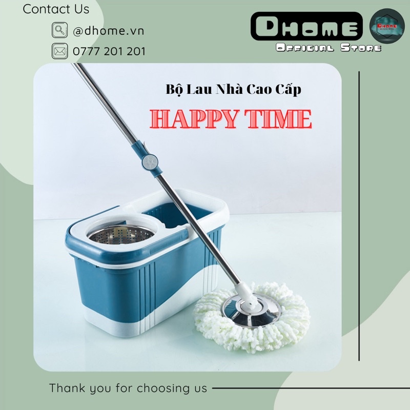 BỘ LAU NHÀ HAPPY TIME SẢN PHẨM TẬP ĐOÀN SUNHOUSE