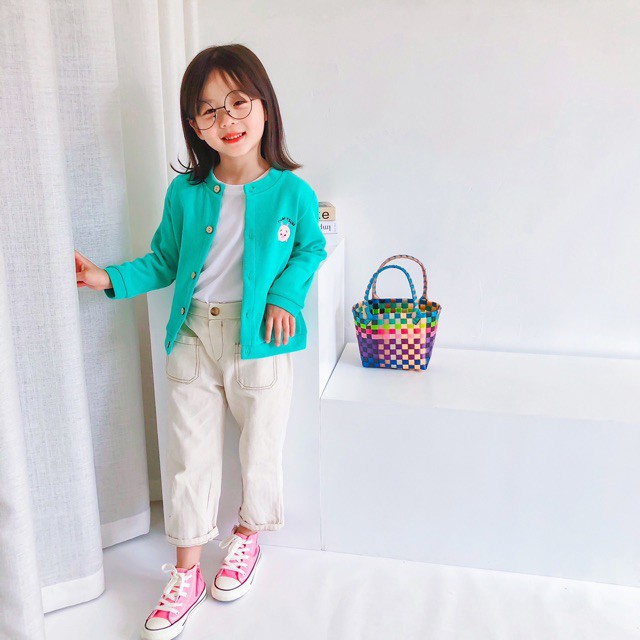 Áo khoác CARDIGAN len bé gái /trai mẫu mới 2020 ms70135