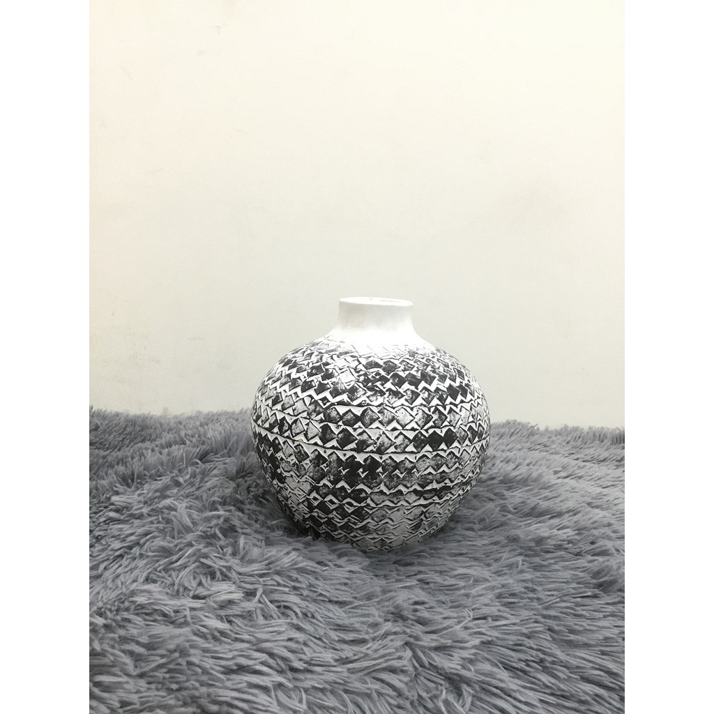 BÌNH MỸ THUẬT 18.5 CM - GỐM SỨ VIỆT