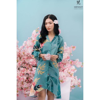 Đồ ngủ Đầm cài nút - Midnight sleepwear