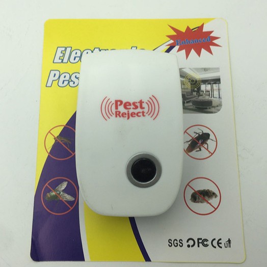 Thiết Bị Xua Đuổi Côn Trùng Pest Rejeck - Máy Đuổi Muỗi Đuổi Côn Trùng Không Dùng Hóa Chất, An Toàn Khi Sử Dụng
