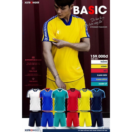 BỘ QUẦN ÁO ĐÁ BANH BASIC S10 SIÊU PHẨM GIÁ HỜI
