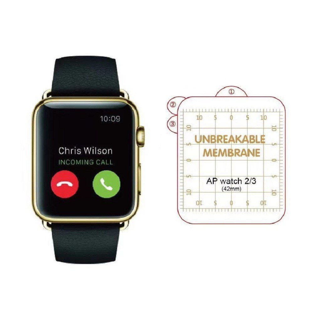 PPF Apple Watch  FREESHIP  Skin Dán PPF Apple Watch Series 1/2/3/4/5 Chống Trầy Xước Màn Hình - Tuấn Case 75