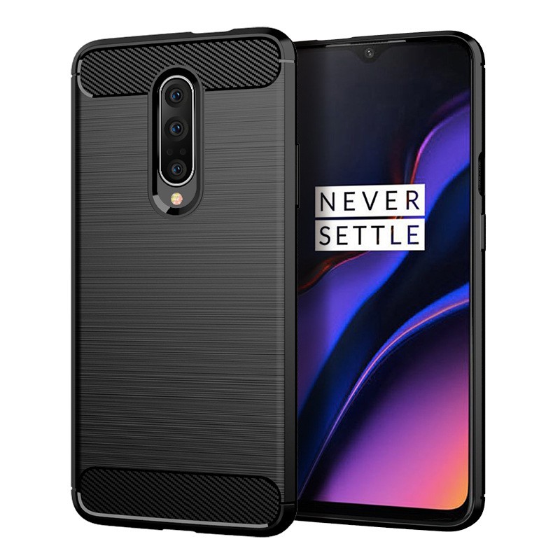 [SALE] Ốp lưng OnePlus 7 Pro/ OnePlus 7T Pro ốp vân phay xước carbon chống shock cao cấp, chống bám vân tay cực ôm máy