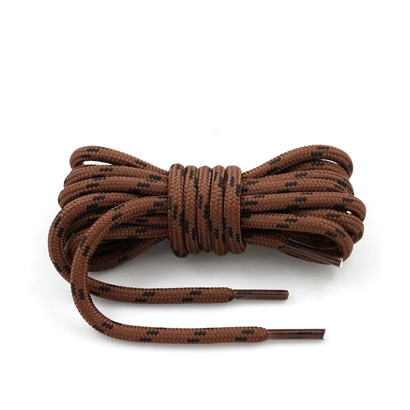 1 Cặp Dây Giày Thể Thao Dạng Tròn 19 Màu