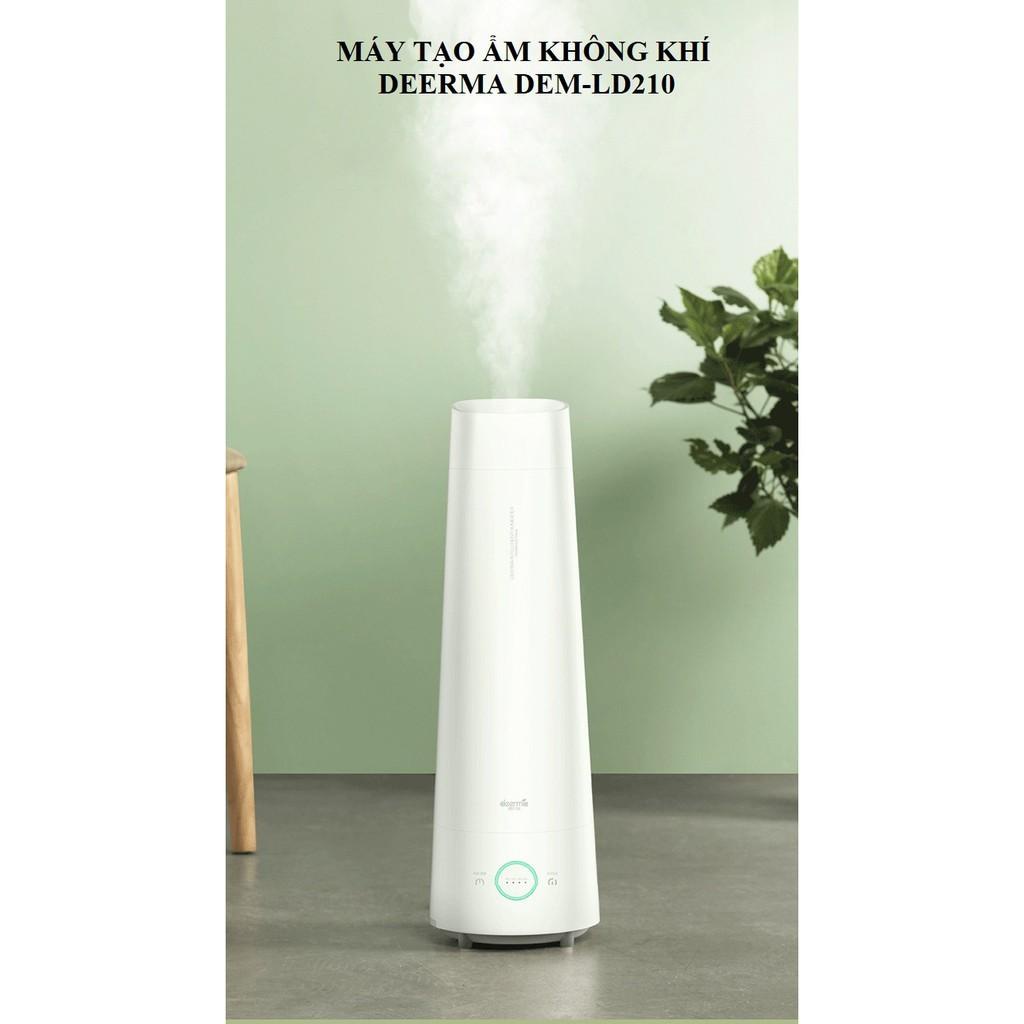 Máy tạo độ ẩm không khí Deerma LD210 Dung tích 4L hiển thị độ ẩm OLED 3 màu điều khiển cảm ứng - Minh Tín Shop