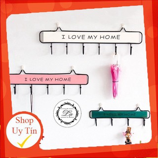 [Lạ Decor] Móc treo tường i love my home