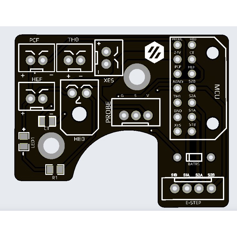 Mạch Toolhead PCB cho máy in 3D Voron Afterburner Harkt V4.0