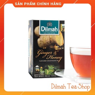 Trà Dilmah vị Gừng và mật ong- Ginger & Honey 30gr (20 gói x1.5gr)