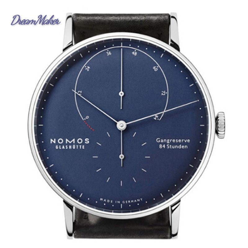 D❤ Fashion Watches Two High-Grade Needle Men Quartz Watch Nomos Blue Gold Surface Keyin Watch