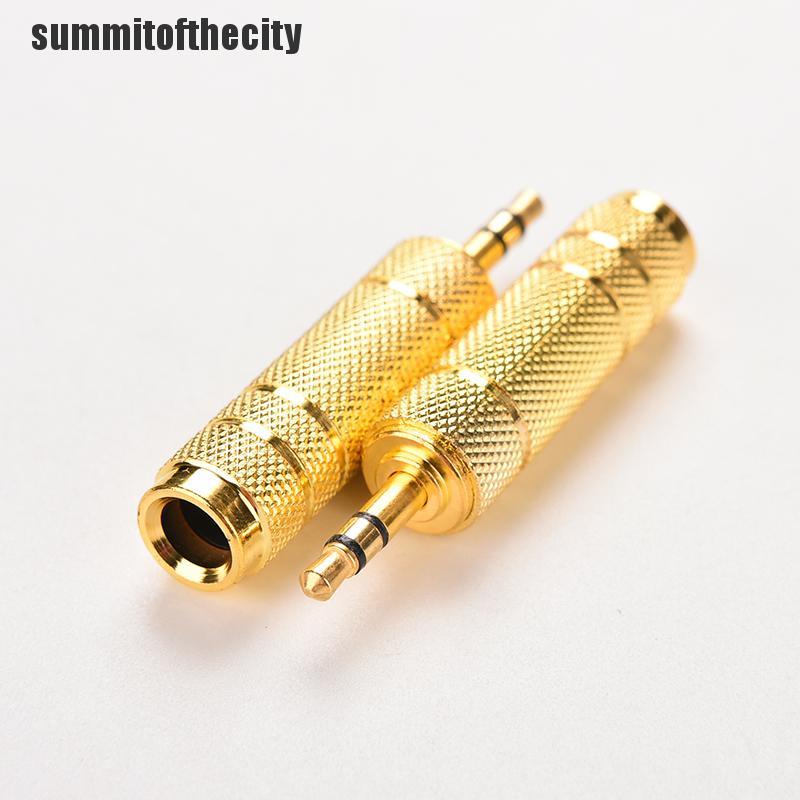 Giắc Cắm Chuyển Đổi Từ 3.5mm Male Sang 6.35mm Female Audio MIC