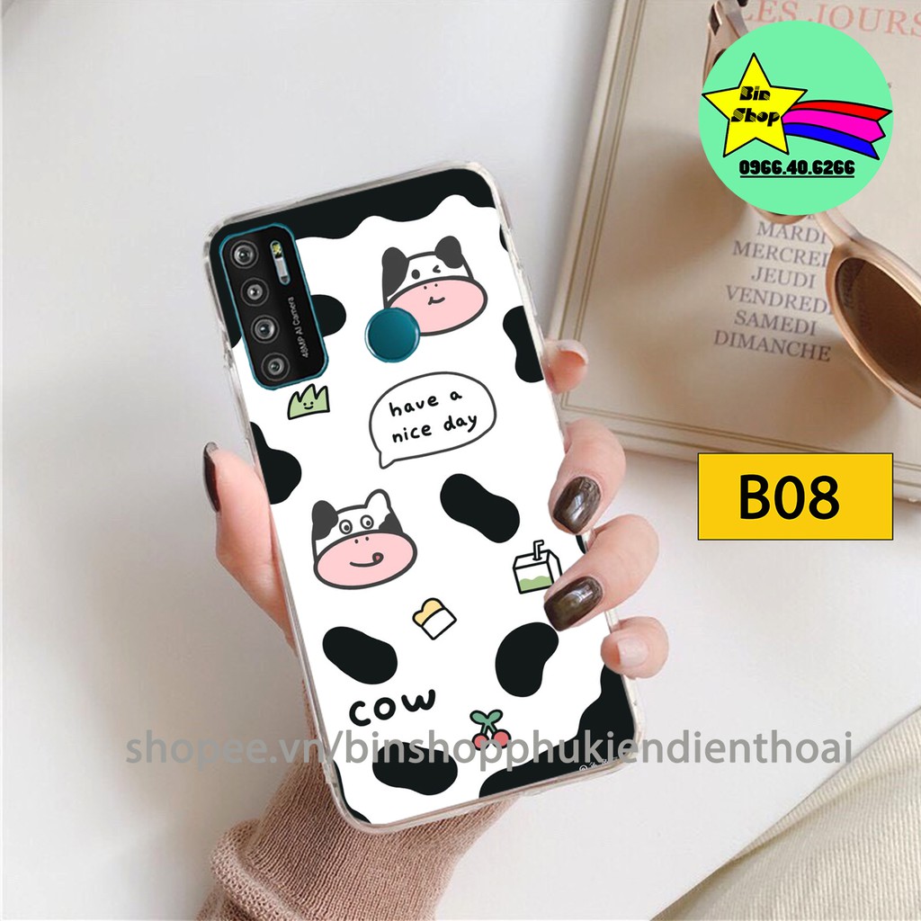 Ôp lưng Vsmart Joy 4 - Live 4 - Star 4 - Star 5 - Ốp lưng điện thoại Vsmart cao cấp, in hình những chú bò sữa đáng yêu