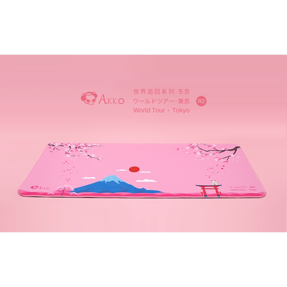 Bàn Di Chuột - Lót Chuột Mousepad AKKO World Tour Tokyo / London / Dracula Castle / Sailor Moon Crystal XXL