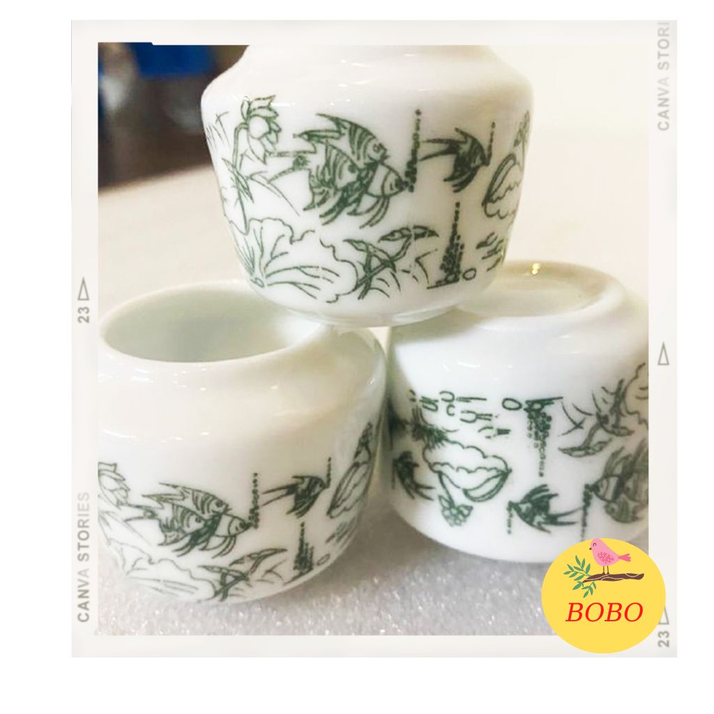 Cóng sứ chim chào mào , Phụ kiện lồng chim BOBO