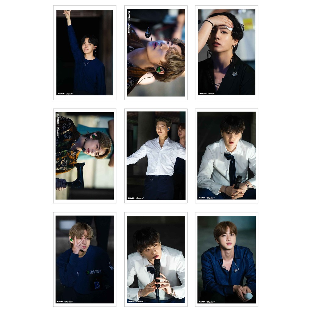 [Ép Lụa] Lomo Card Ảnh BTS -Fallon Show (45 ảnh)