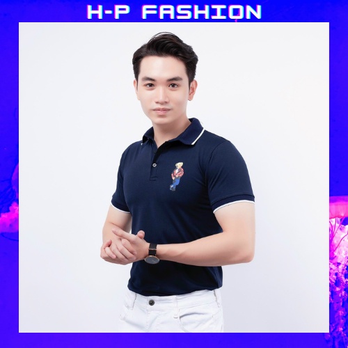 Áo polo nam thời trang Hpfashion, áo thun polo nam vải thun cotton co giãn mềm mịn, form cực chuẩn - ATPLTCS42