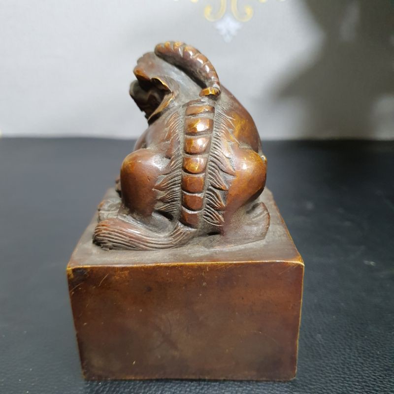 Ấn tỳ hưu bằng đồng phong thủy sưu tầm chiêu tài lộc mang lại may mắn cho gia chủ