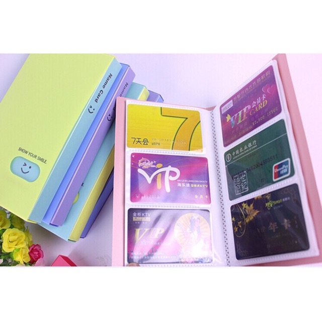 Sổ Đựng Card Lomo Bookmark Loại 120 ảnh hộp đựng chứa hình