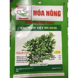 Hạt giống Rau ngót ✅