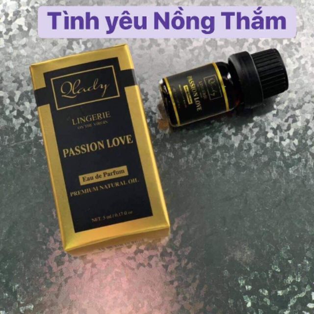 Nước hoa vùng kín Qlady - Màu Đen Passion Love