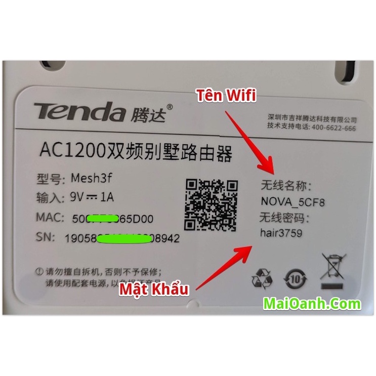 Bộ Phát Wifi Dạng Lưới Mesh Tenda Nova MW3 - Hàng Chính Hãng | BigBuy360 - bigbuy360.vn