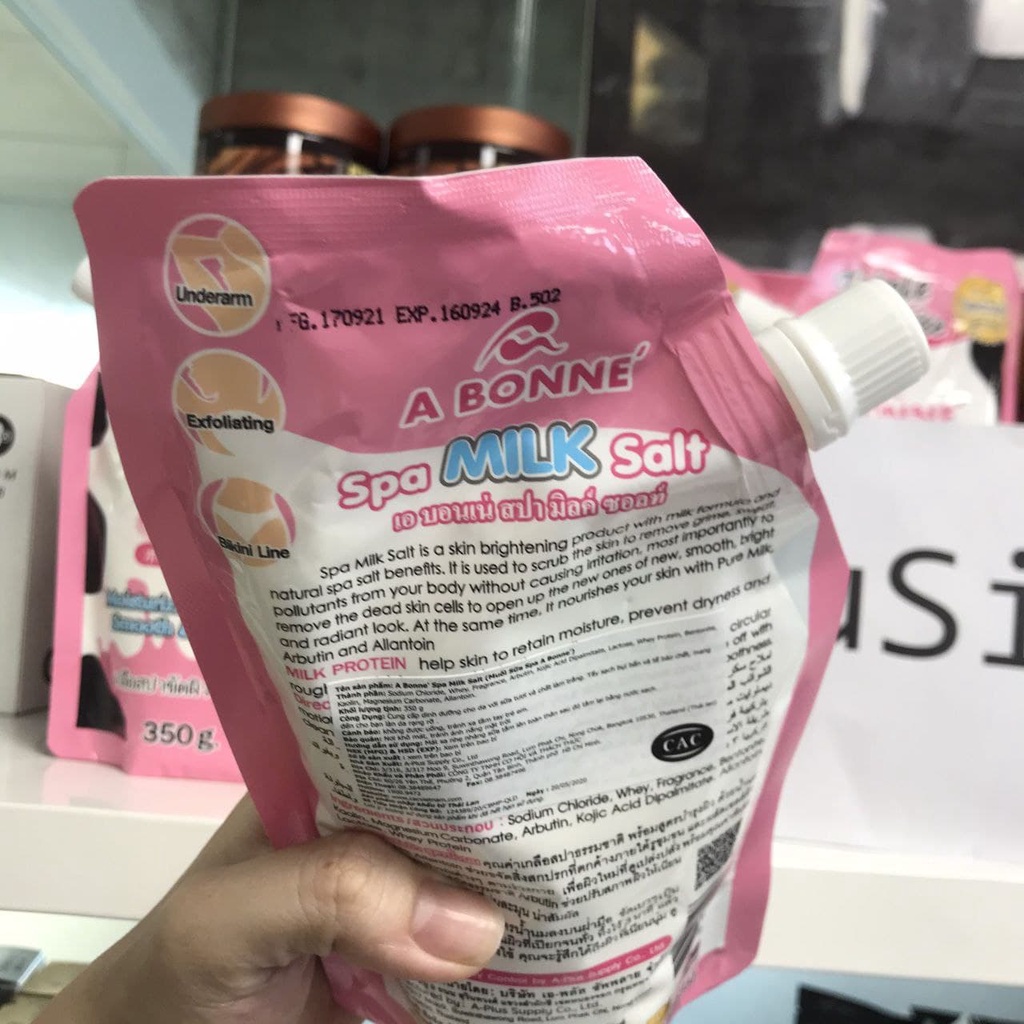 Muối tẩy tế bào chết ABONNE Spa Milk Salf 350g