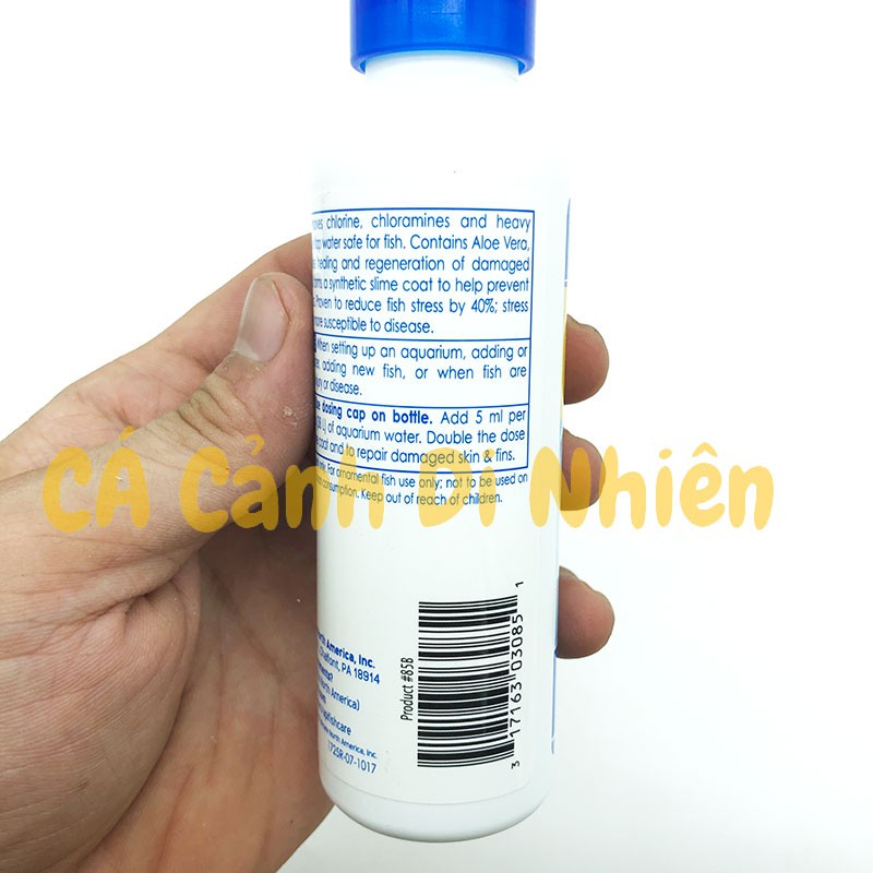 Dung dịch API STRESS COAT+ 118 ML giảm Stress khử độc nước cho hồ cá